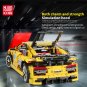 Speed champion Audi R8 (lego 75872 analog) Racing Car Building Blocks