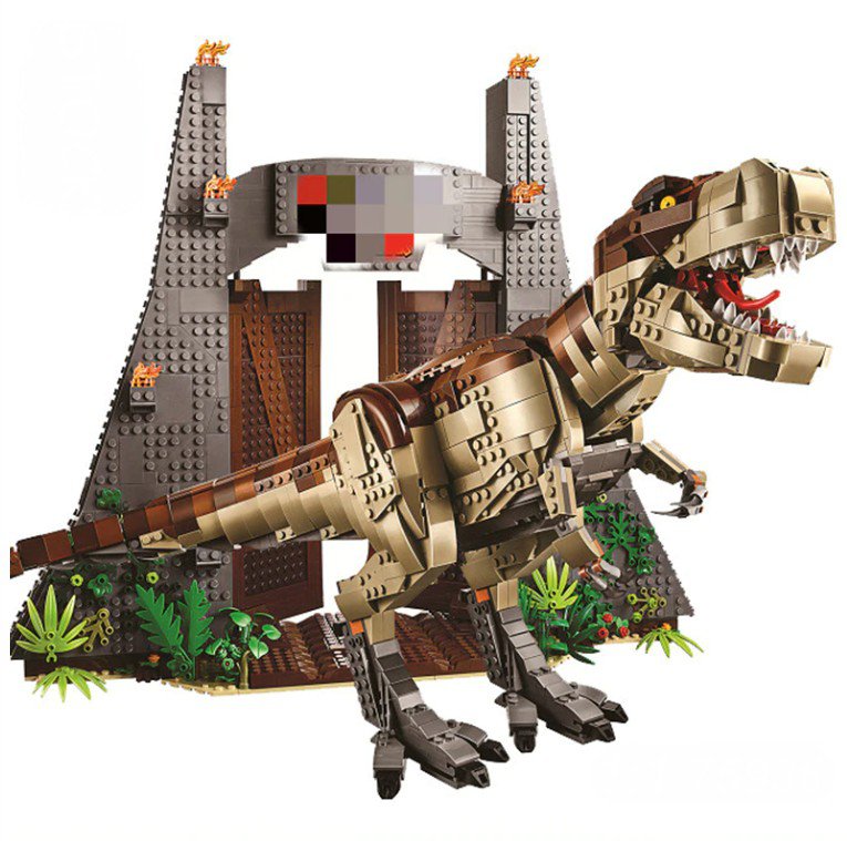 Jurassic World Jurassic Park T. rex Rampage (lego 75936 analog ...