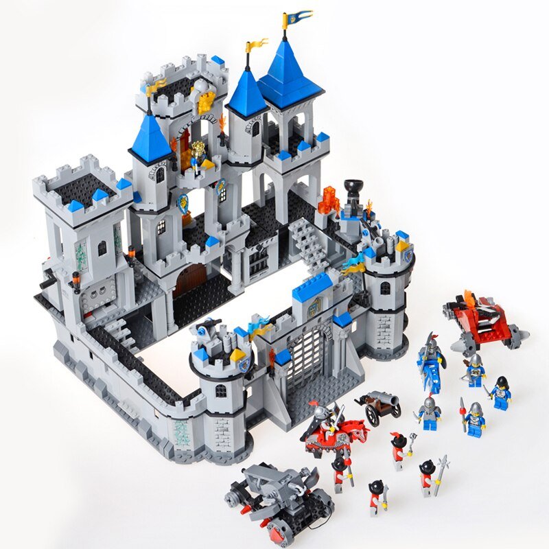 Medieval Castle Knights Crusaders Soldier Rome Spartacus Lego Building Blocks