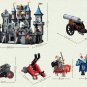 Medieval Castle Knights Crusaders Soldier Rome Spartacus Lego Building Blocks