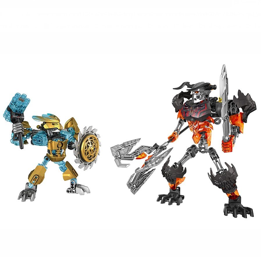 Bionicle 70795 Mask Maker vs. Skull Grinder Building Blocks