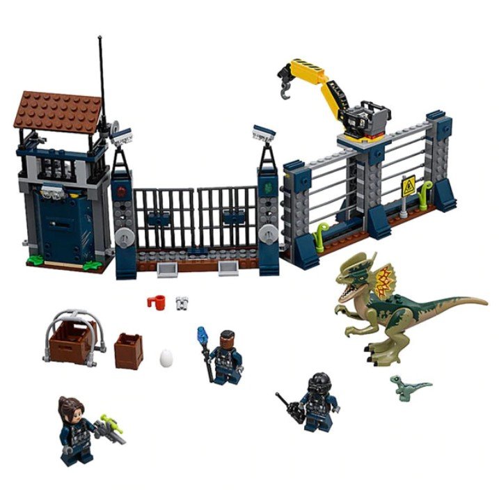 Jurassic World Dilophosaurus Outpost Attack 75931 Building Blocks