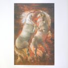 VILMON – WHITE HORSES (LITHOGRAPH)