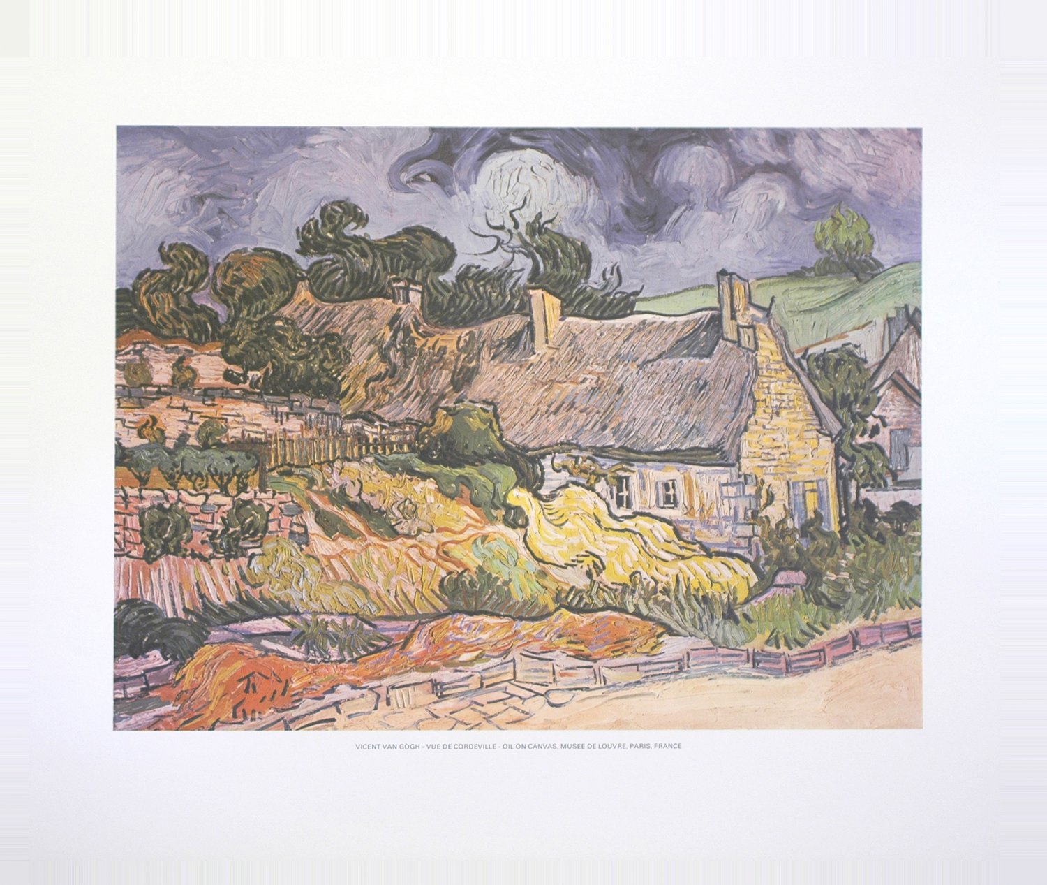 VAN GOGH &acirc;�� VUE DE CORDEVILLE (LITHOGRAPH)