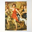 PETER PAUL RUBENS – HUNTING DIANA (LITHOGRAPH)