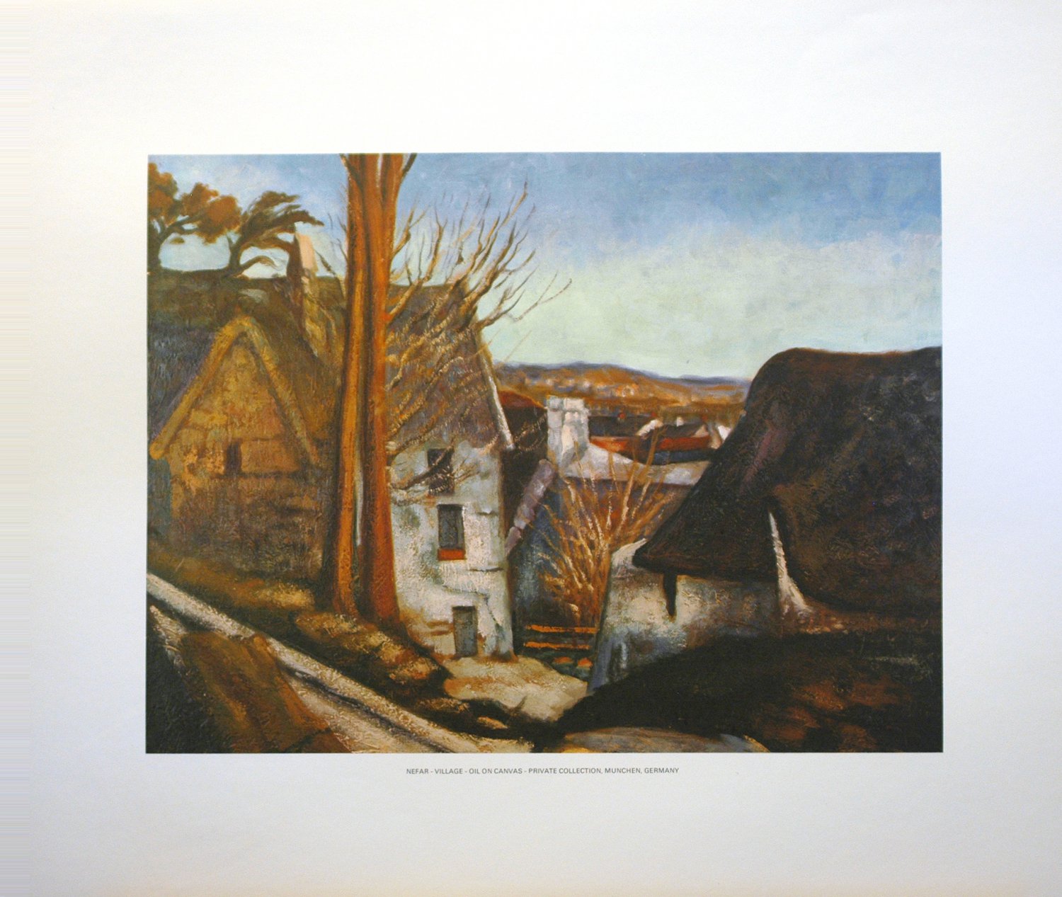 NEFAR &acirc;�� VILLAGE (LITHOGRAPH)