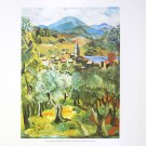 MOISES KISLING – MEDITERRANEAN LANDSCAPE (LITHOGRAPH)