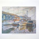 CASALS – THE DOCKS (LITHOGRAPH)