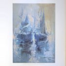 CANDELA PEREZ – BLUE SAILS (LITHOGRAPH)