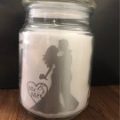 Mr. & Mrs. Vanilla Wedding Candle