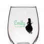 Custom Flower Girl Glass