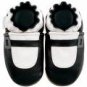 new soft sole baby leather shoes MARY JANE black (6-12 mo)
