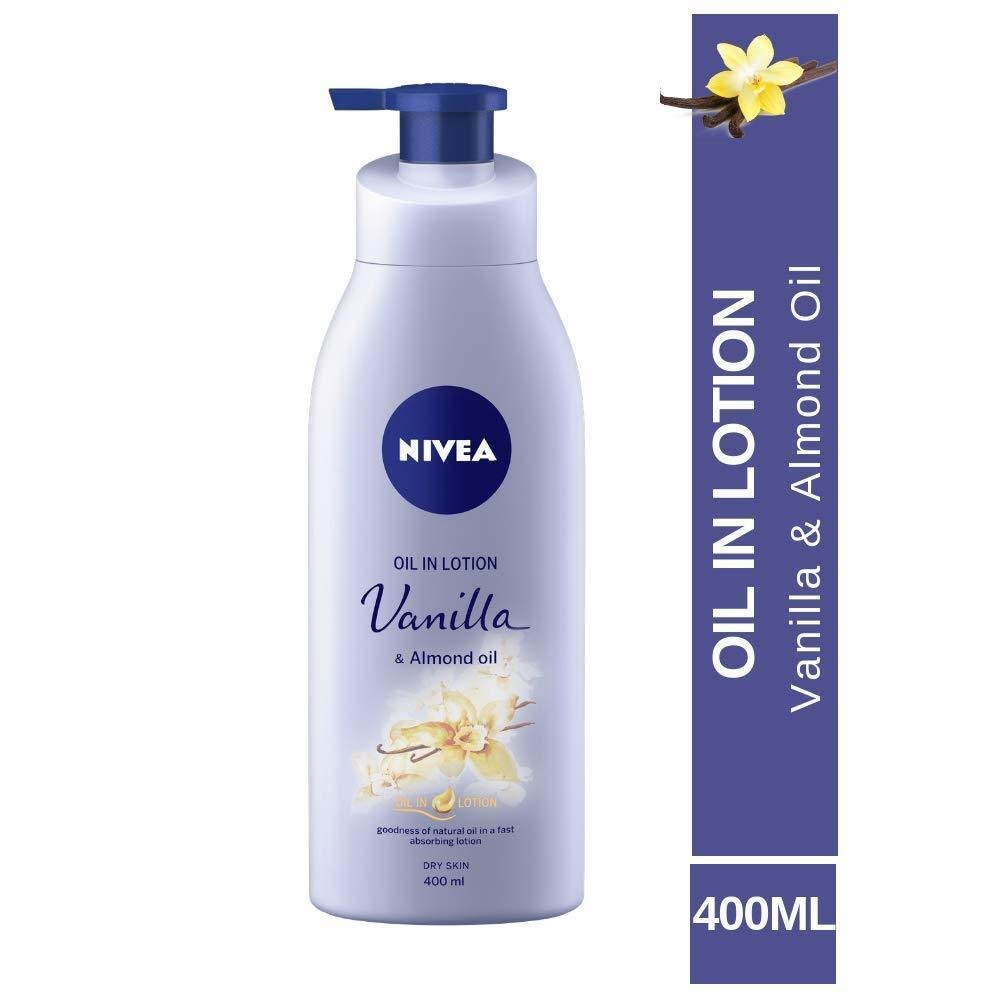 Nivea Vanilla And Almond Oil In Lotion For Dry Skin 400ml