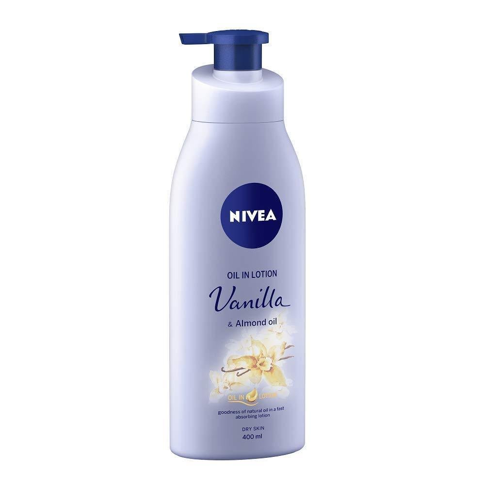 Nivea Vanilla and Almond Oil In Lotion For Dry Skin 400ml