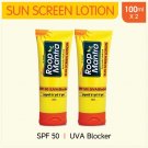 Roop Mantra Sun Screen Lotion SPF 50 UVA Blocker 100ml x 2 (Pack of 2)