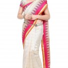 Indian Art  Women's Silk Saree With Blouse