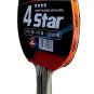 Stag 4 Star Table Tennis Racquet (Multicolor) - Set of 2 Racquets