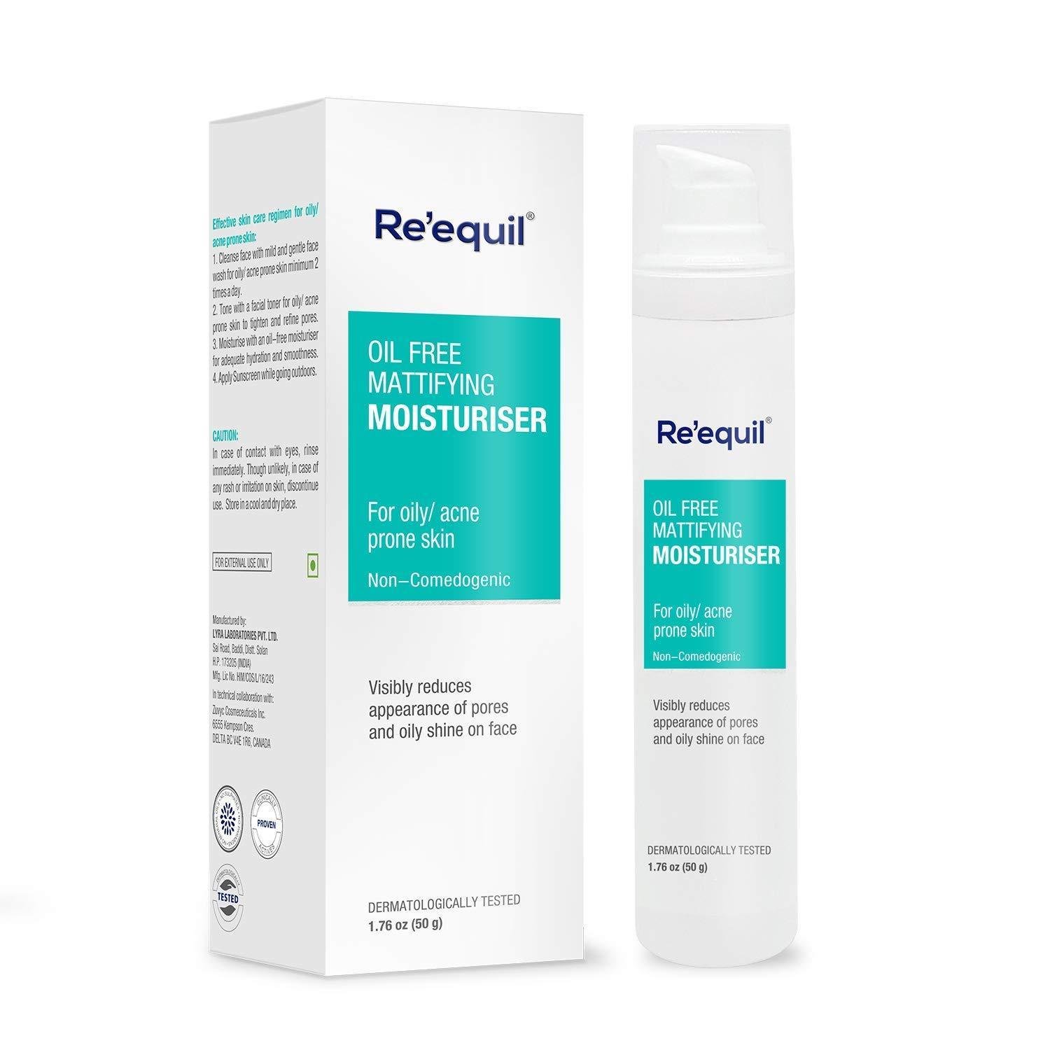 RE #39 EQUIL Oil Free Mattifying Moisturiser 50gm RE #39 EQUIL Oil Free Mattifying Moisturiser 50gm