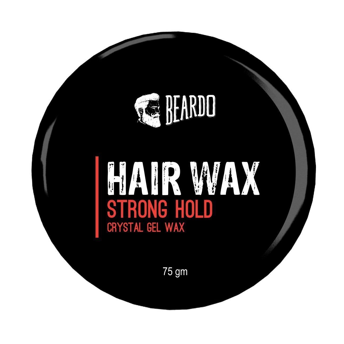 BEARDO Hair Wax, Strong Hold, 75gm