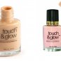 Pack of 2 Revlon Touch & Glow Moisturising Makeup Natural & Golden Mist 20mleach