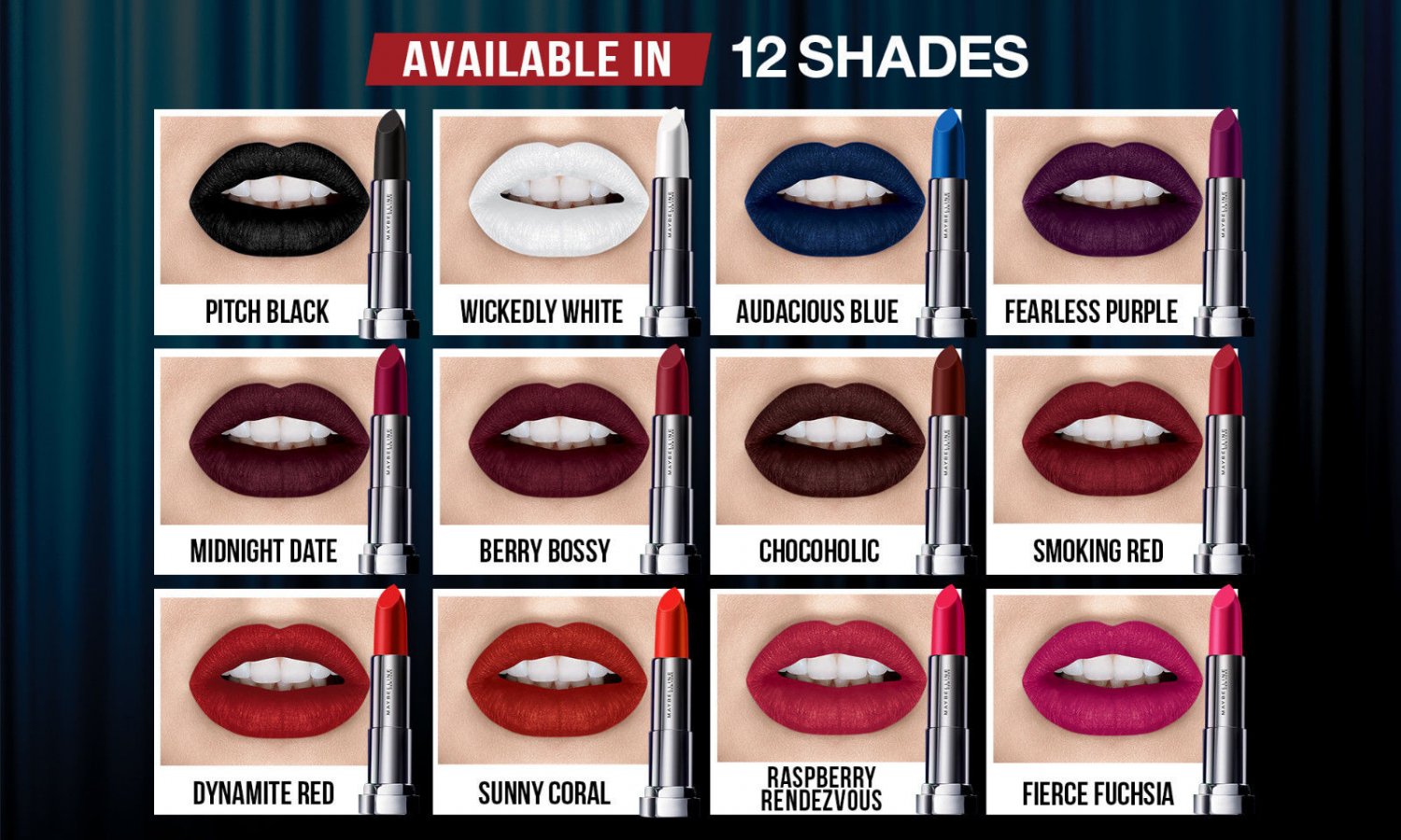 Maybelline New York Color Sensational The Loaded Bolds Lipstick 3 9gm