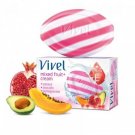 Vivel Mixed Fruit and Cream Soap, 150gm x 5 (Pack of 5)