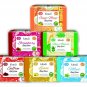 Khadi Meghdoot Assorted Khadi Body Wash Soap 125gm x 6 (Pack of 6 Soap)