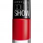 Maybelline Color Show Nail Enamel, Downtown Red, 6ml Each (Pack of 2)