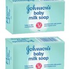 Johnson's Baby Milk Soap 75gm x 2 (Pack of 2)