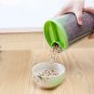 Plastic Cereal Dispenser 3 Compartment Storage Container 1500ml (Set of 2 Jar)