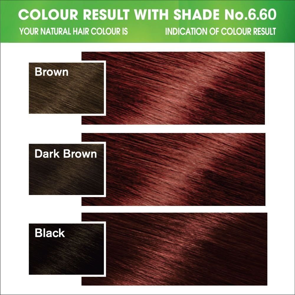 Garnier Color Naturals Shade 6.60 Intense Red, 70ml + 40g