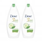 Dove Go Fresh Nourishing Body Wash 190ml x 2 (Pack of 2)
