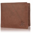 Hornbull Men's Brown Leather Wallet
