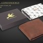 Hornbull Men's Brown Leather Wallet
