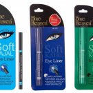 Blue Heaven Combo of 3 Pc Soft Kajal Black + Blue + Green (0.31gm x 3)