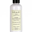 Khadi Lavender Fairness Lotion with Sheabutter Paraben free, 210ml