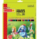 Camlin Kokuyo 24 Shade Full Size Colour Pencil Set (Assorted)