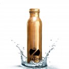 Zafos Pure Copper Yoga Water Bottle, 600ml