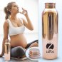Zafos Pure Copper Yoga Water Bottle, 600ml