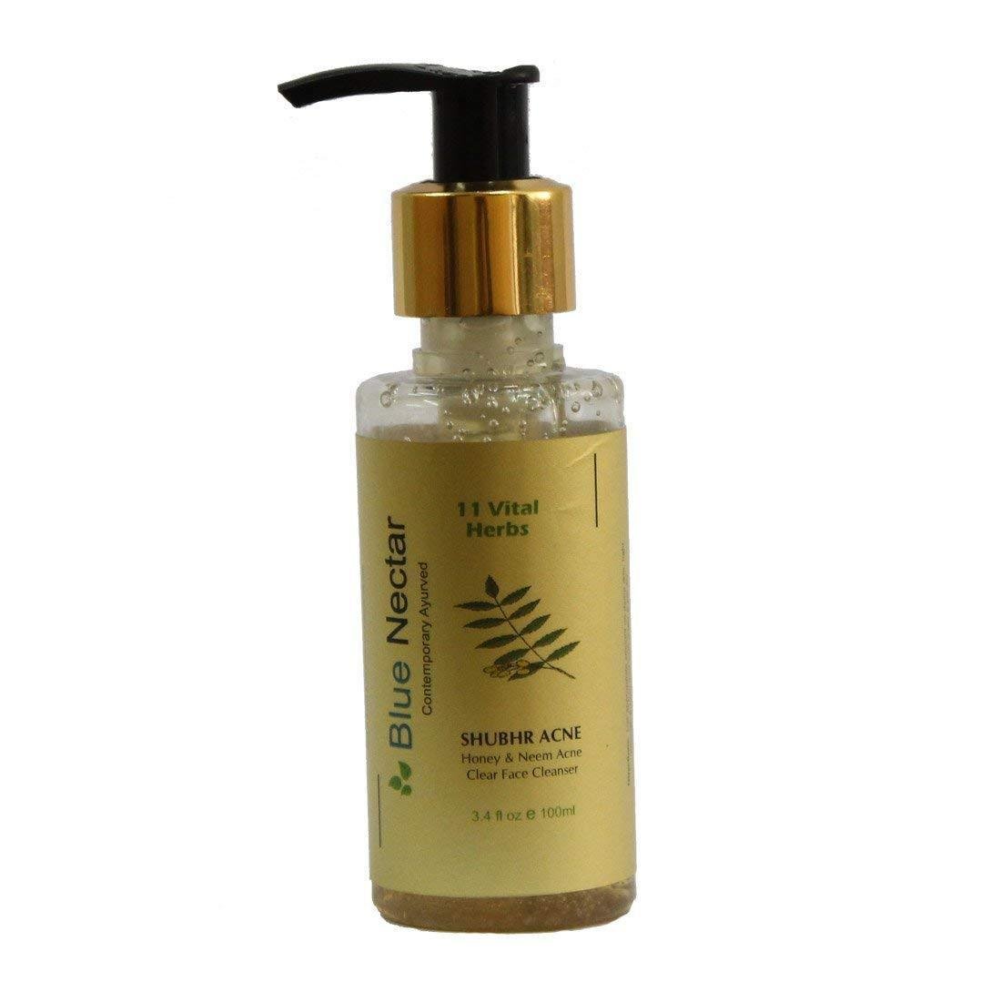 Blue Nectar Ayurvedic Acne Face Wash with Honey & Neem 100ml