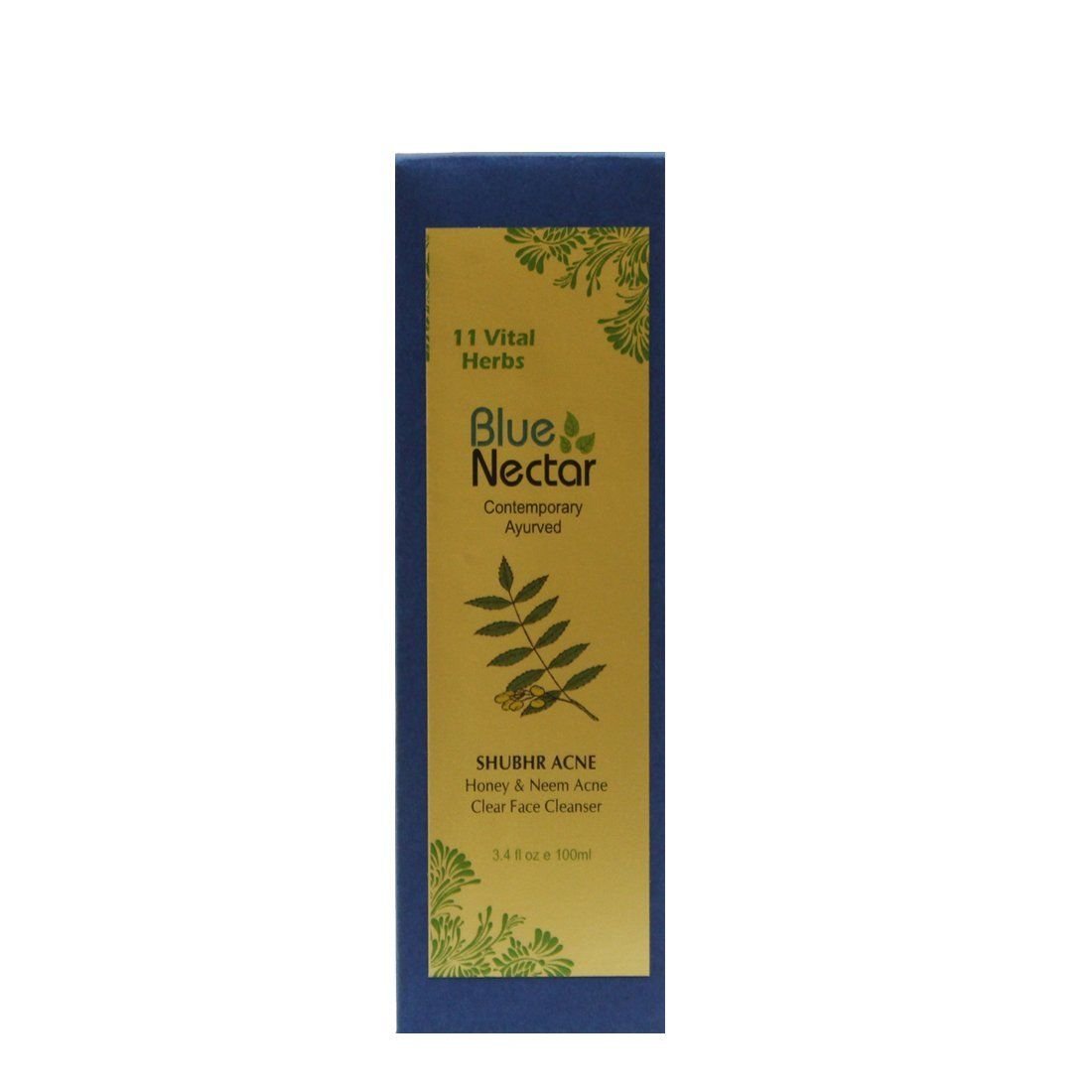 Blue Nectar Ayurvedic Acne Face Wash with Honey & Neem 100ml
