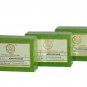 Khadi Natural Handmade Aloevera Soap, 125gm Each Soap (Lot of 3)