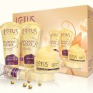 Lotus Herbal Radiant Gold Cellular Glow Facial Kit, 170gm