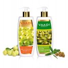 Vaadi Herbals Amla Shikakai Hair Fall Control Shampoo + Conditioner - 350ml x 2