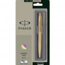 Parker Classic Gold GT Ball Pen, Blue Ink