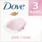 Dove Pink Rosa Beauty Bathing Bar 100gm x 3 (Pack Of 3)