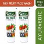 Roop Mantra Mix Fruit Face Wash 115ml x 2 (Pack of 2)