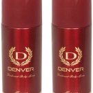 Denver Honour Deodorant for Men 165ml x 2 (Pack of 2)