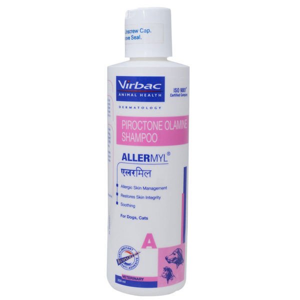 Virbac Allermyl Shampoo For Dogs Cats 200ml