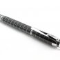 Gold Leaf Neo Baoer Starwalker Cross Line Fountain Pen Silver Trim Checked